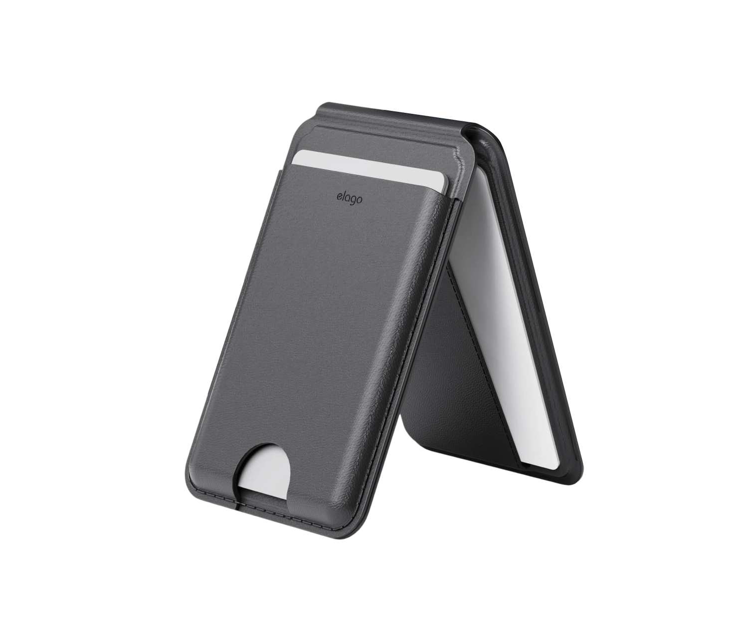 Magnetic Leather Card HolderMagnetic Leather Card Holder