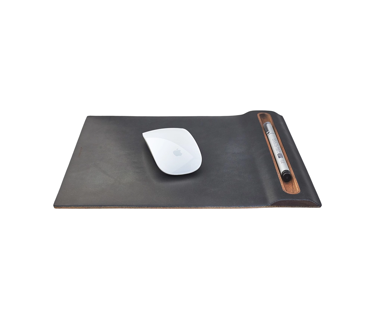Image of a Leather Mousepad with Pen Tray