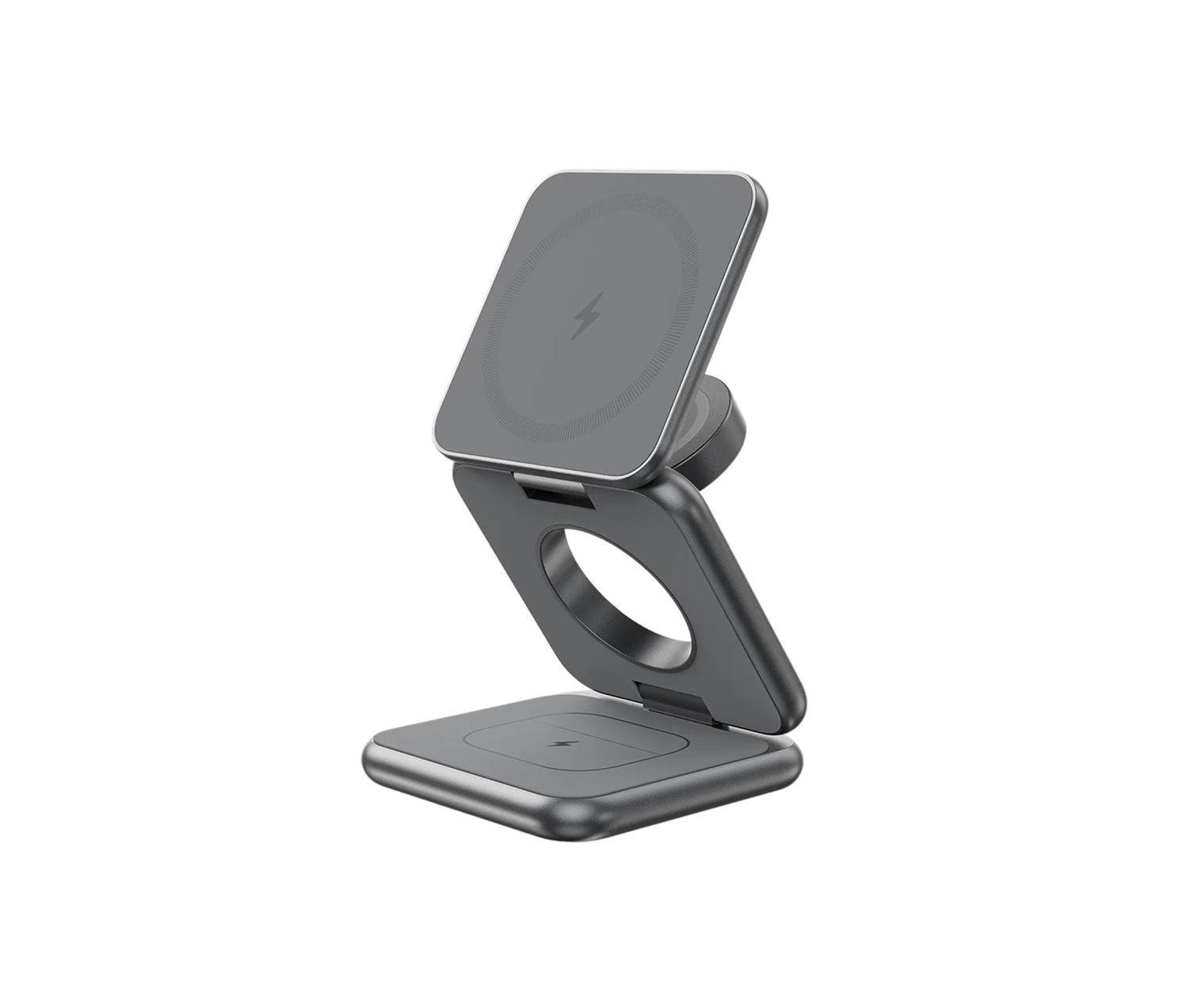 Foldable 3-in-1 Wireless Charging StandFoldable 3-in-1 Wireless Charging Stand