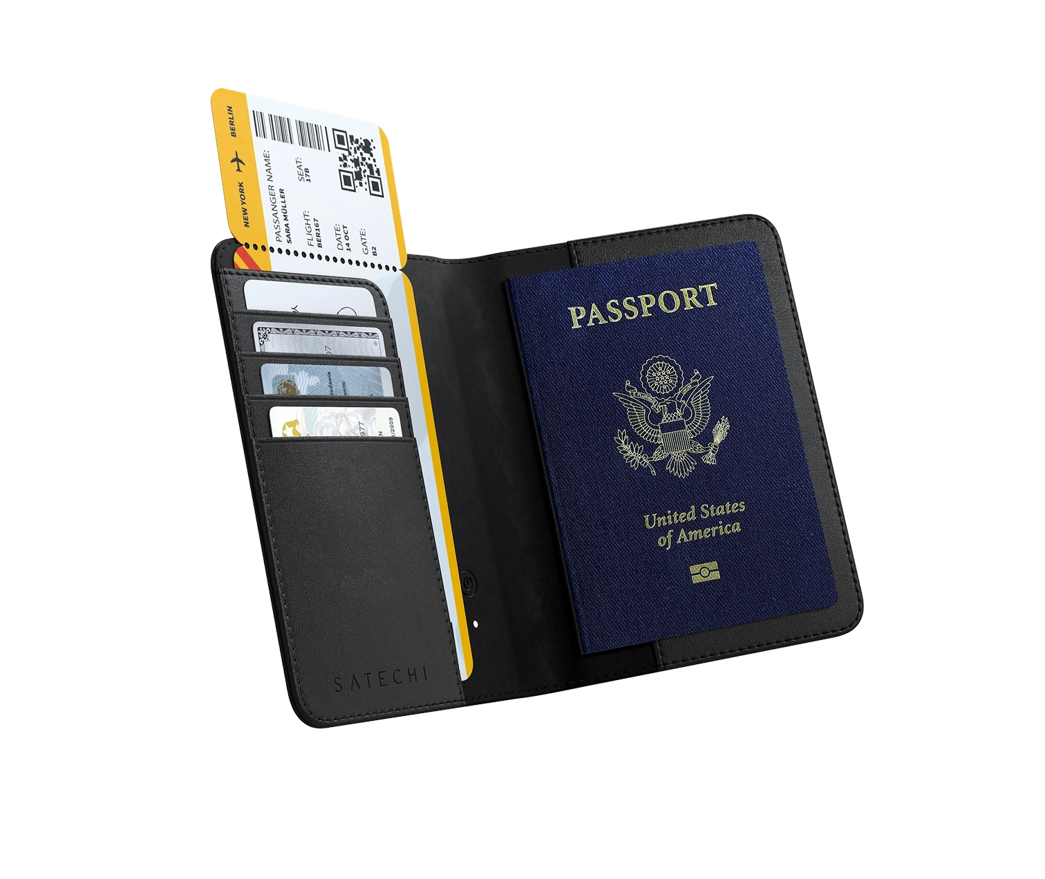 Vegan-Leather Passport CoverVegan-Leather Passport Cover