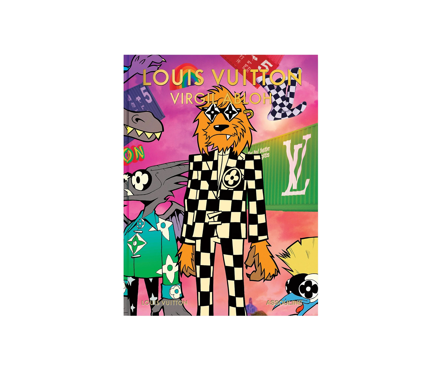 Image of a Louis Vuitton Virgil Abloh Classic Cartoon Cover