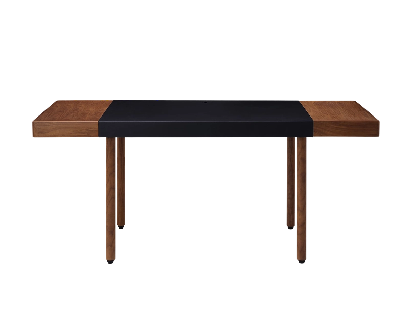 Leatherwrap Sit-to-Stand DeskLeatherwrap Sit-to-Stand Desk