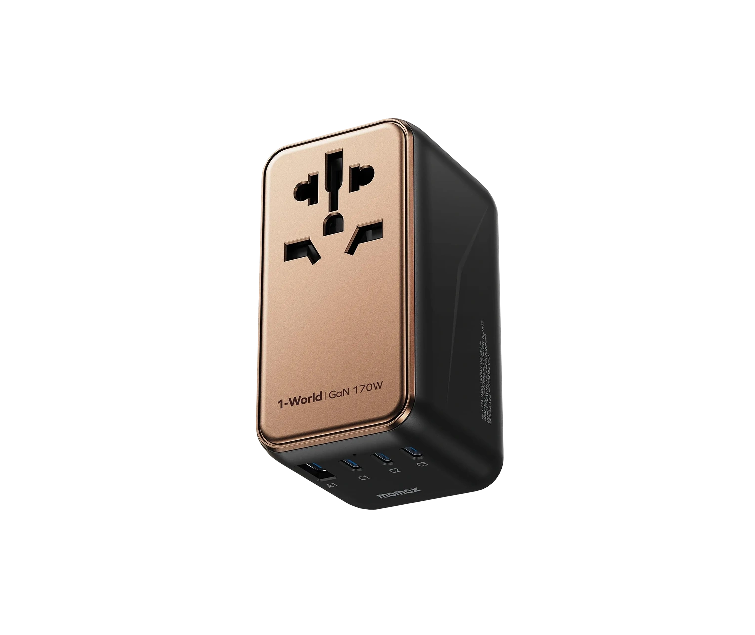 1-World 4-Port Travel GaN Charger 100W1-World 4-Port Travel GaN Charger 100W