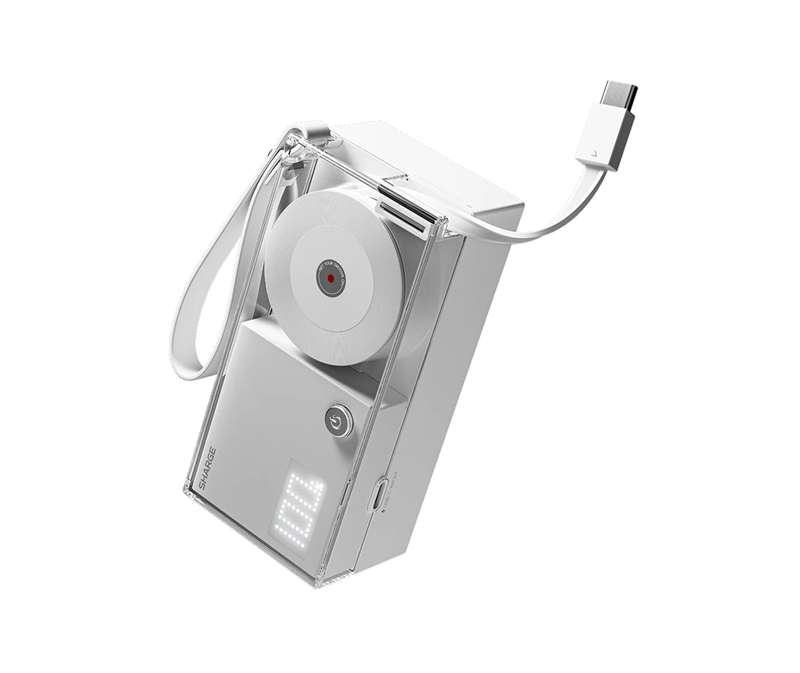 Image of a Retractable 3 in 1 Powerbank
